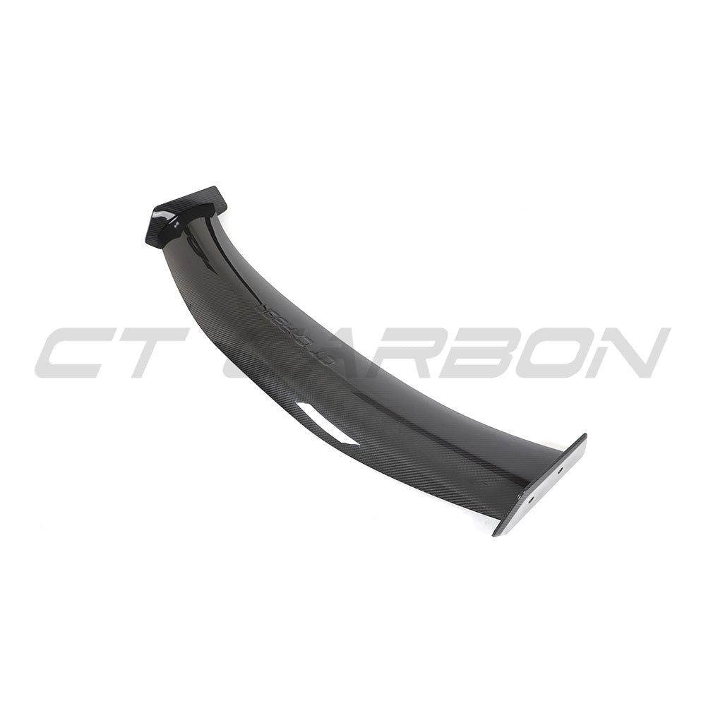 BMW F87 M2/M2C & F22 2 SERIES CARBON FIBRE SWAN NECK WING - V8 - CT DESIGN