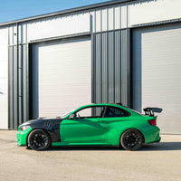 BMW F87 M2/M2C & F22 2 SERIES CARBON FIBRE SWAN NECK WING - V8 - CT DESIGN