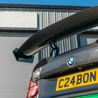BMW F87 M2/M2C & F22 2 SERIES CARBON FIBRE SWAN NECK WING - V8 - CT DESIGN