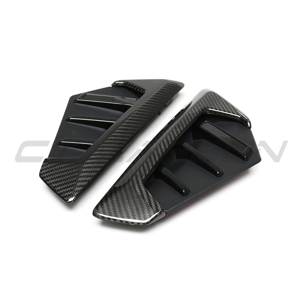 BMW F95 X5M 2023+ (LCI) CARBON FIBRE FRONT FENDER TRIM