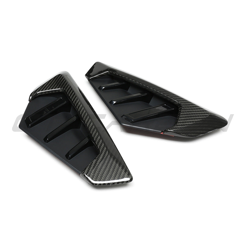 BMW F95 X5M 2023+ (LCI) CARBON FIBRE FRONT FENDER TRIM