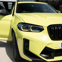 BMW F97 X3M LCI YELLOW ADAPTIVE DRL MODULE SET (2022+)