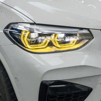 BMW F98 X4M PRE-LCI YELLOW ADAPTIVE DRL MODULE SET (2018-2021)