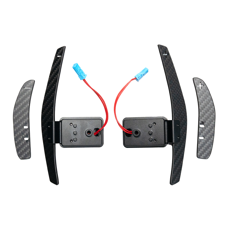 BMW Fxx MATTE CARBON FIBRE MAGNETIC SHIFTER PADDLES