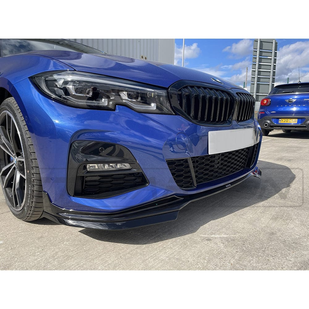 BMW G20 3 SERIES PRE-LCI 2018-2022 GLOSS BLACK KIT (ROUND TIPS) - V2