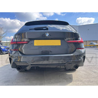 BMW G20 3 SERIES PRE-LCI 2018-2022 GLOSS BLACK KIT (ROUND TIPS) - V2