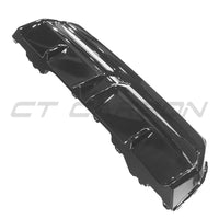 BMW G42 2 SERIES 2022+ GLOSS BLACK DIFFUSER - V2