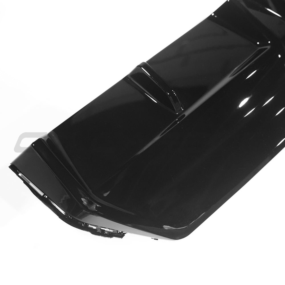 BMW G42 2 SERIES 2022+ GLOSS BLACK DIFFUSER - V2