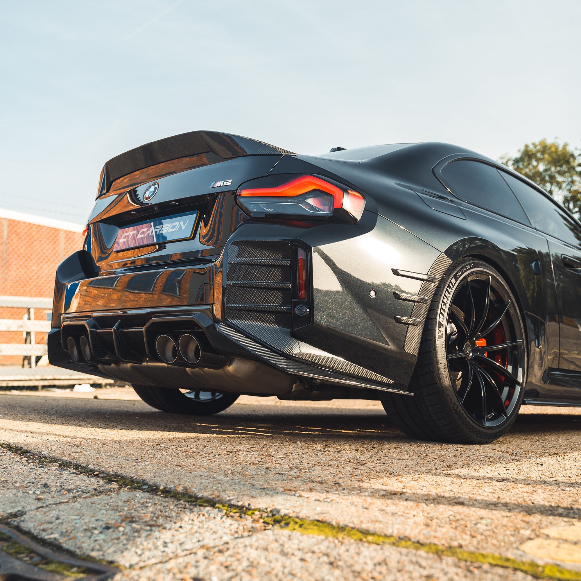 BMW G87 M2 CARBON FIBRE DIFFUSER - V1 - CT DESIGN