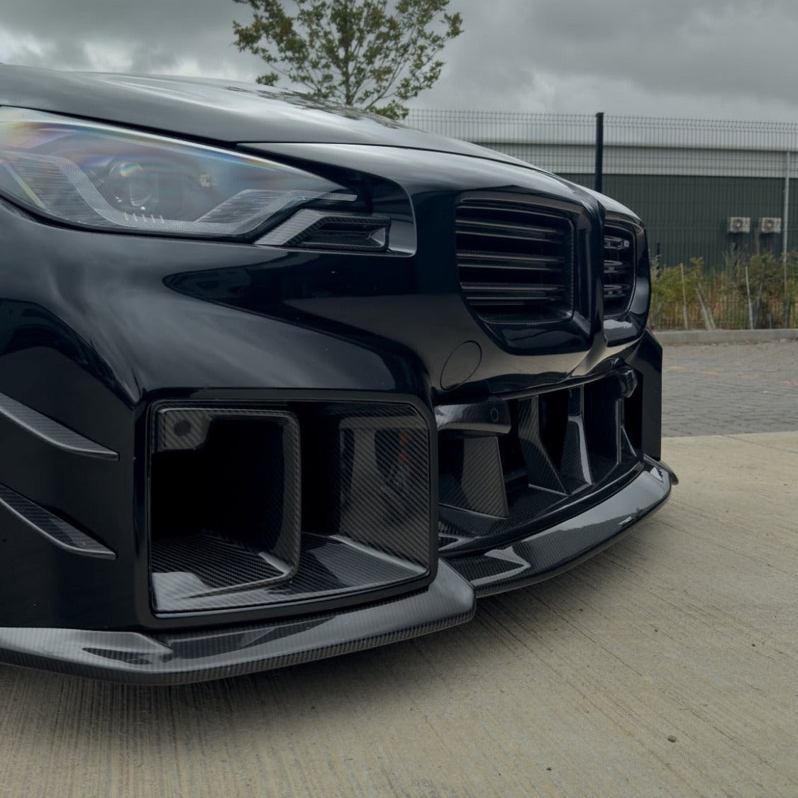 BMW G87 M2 CARBON FIBRE DUCTS - V2 - CT DESIGN