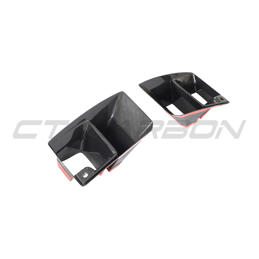 BMW G87 M2 CARBON FIBRE DUCTS - V2 - CT DESIGN