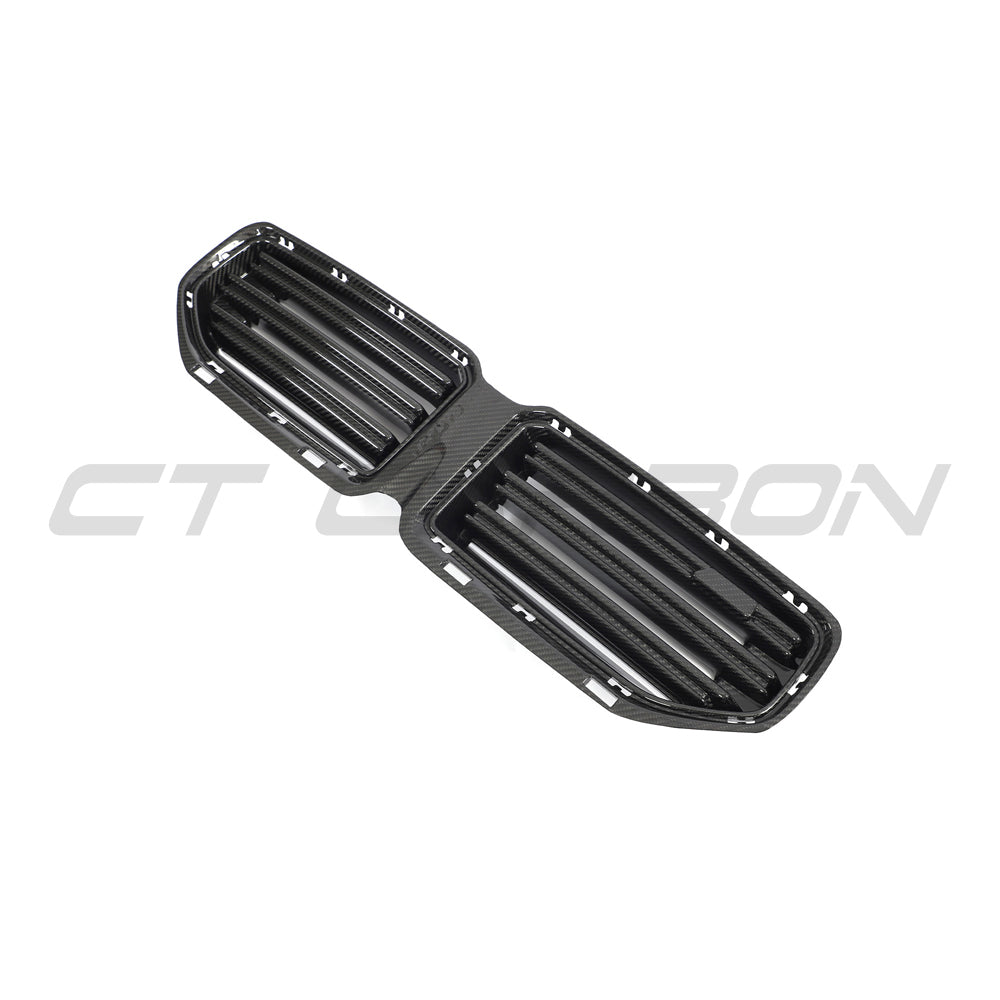 BMW G87 M2 CARBON FIBRE FRONT GRILLE - V2 - CT DESIGN
