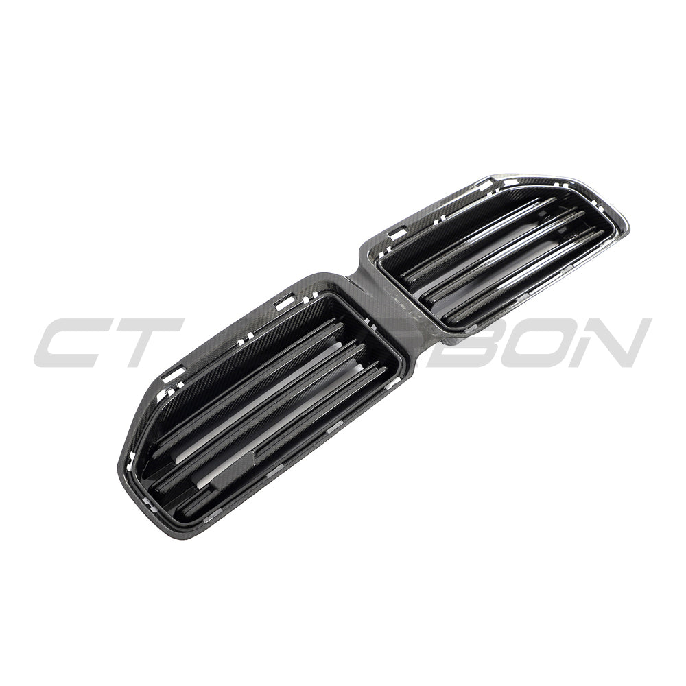 BMW G87 M2 CARBON FIBRE FRONT GRILLE - V2 - CT DESIGN