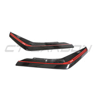 BMW G87 M2 CARBON FIBRE REAR BUMPER CORNERS - CT DESIGN