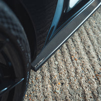 BMW G87 M2 CARBON FIBRE SIDE SKIRTS - V1 - CT DESIGN