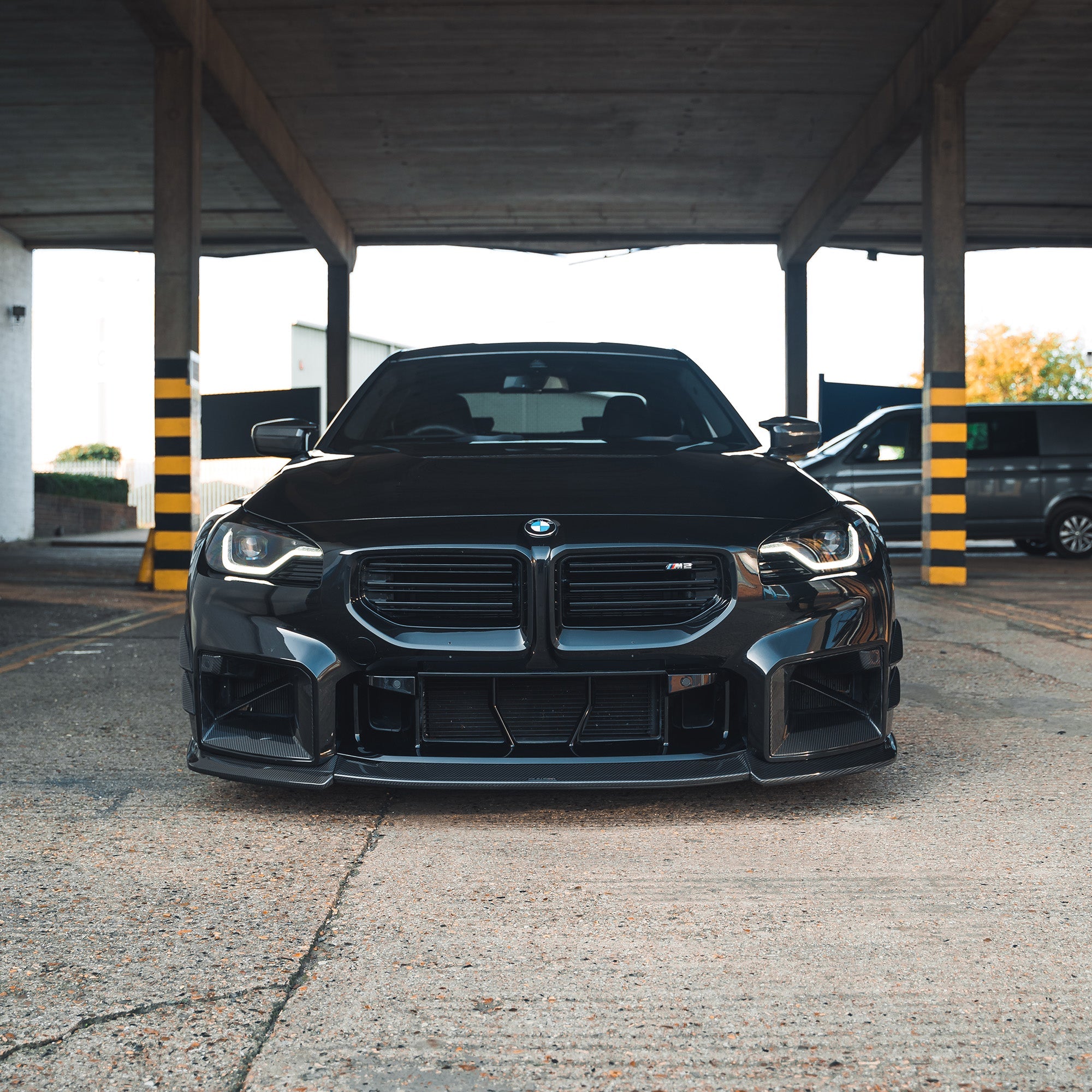 BMW G87 M2 CARBON FIBRE SPLITTER - V1 - CT DESIGN