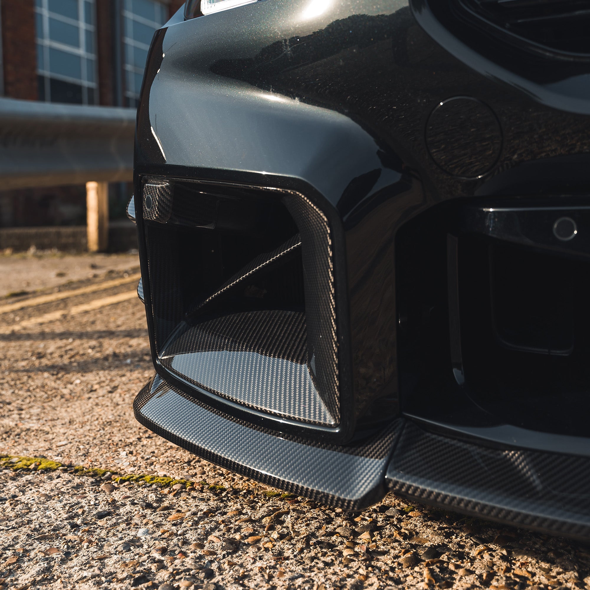 BMW G87 M2 CARBON FIBRE SPLITTER - V1 - CT DESIGN