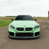 BMW G87 M2 CARBON FIBRE SPLITTER - V4 - CT DESIGN