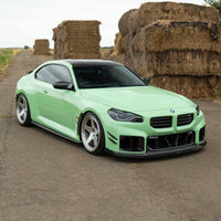 BMW G87 M2 CARBON FIBRE SPLITTER - V4 - CT DESIGN