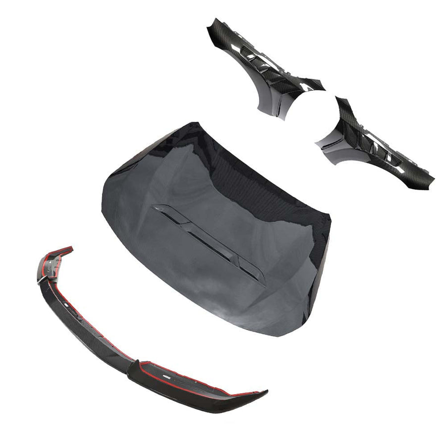 BMW G87 M2 FULL CARBON FIBRE FRONT END KIT - V1 - CT DESIGN
