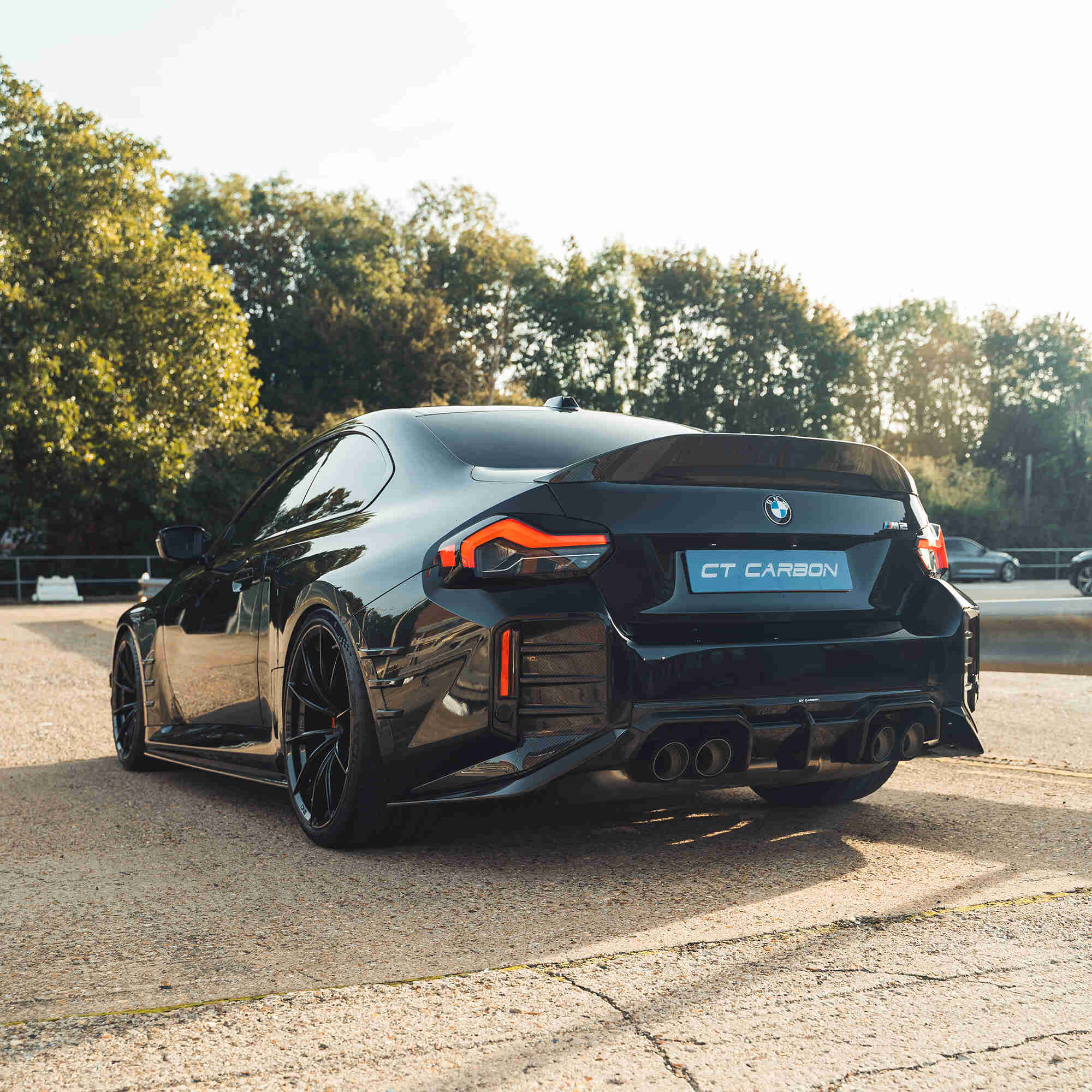 BMW G87 M2 / G42 2 SERIES 2022+ CARBON FIBRE SPOILER - V4 - CT DESIGN