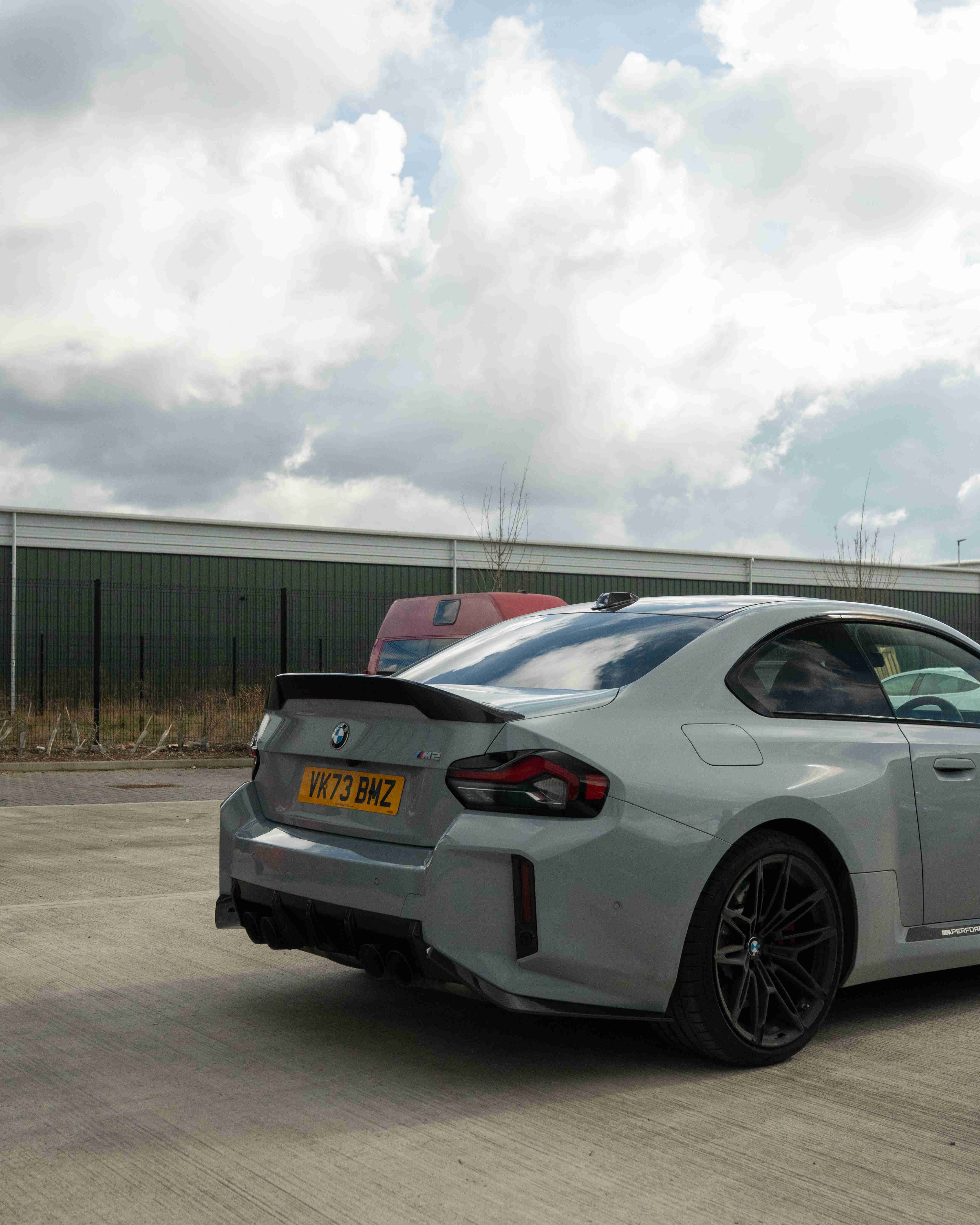 BMW G87 M2 / G42 2 SERIES 2022+ CARBON FIBRE SPOILER - V4 - CT DESIGN
