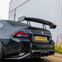 BMW G87 M2 & G42 2 SERIES CARBON FIBRE SWAN NECK WING - CT DESIGN