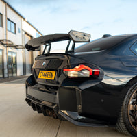 BMW G87 M2 & G42 2 SERIES CARBON FIBRE SWAN NECK WING - CT DESIGN