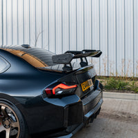 BMW G87 M2 & G42 2 SERIES CARBON FIBRE SWAN NECK WING - CT DESIGN