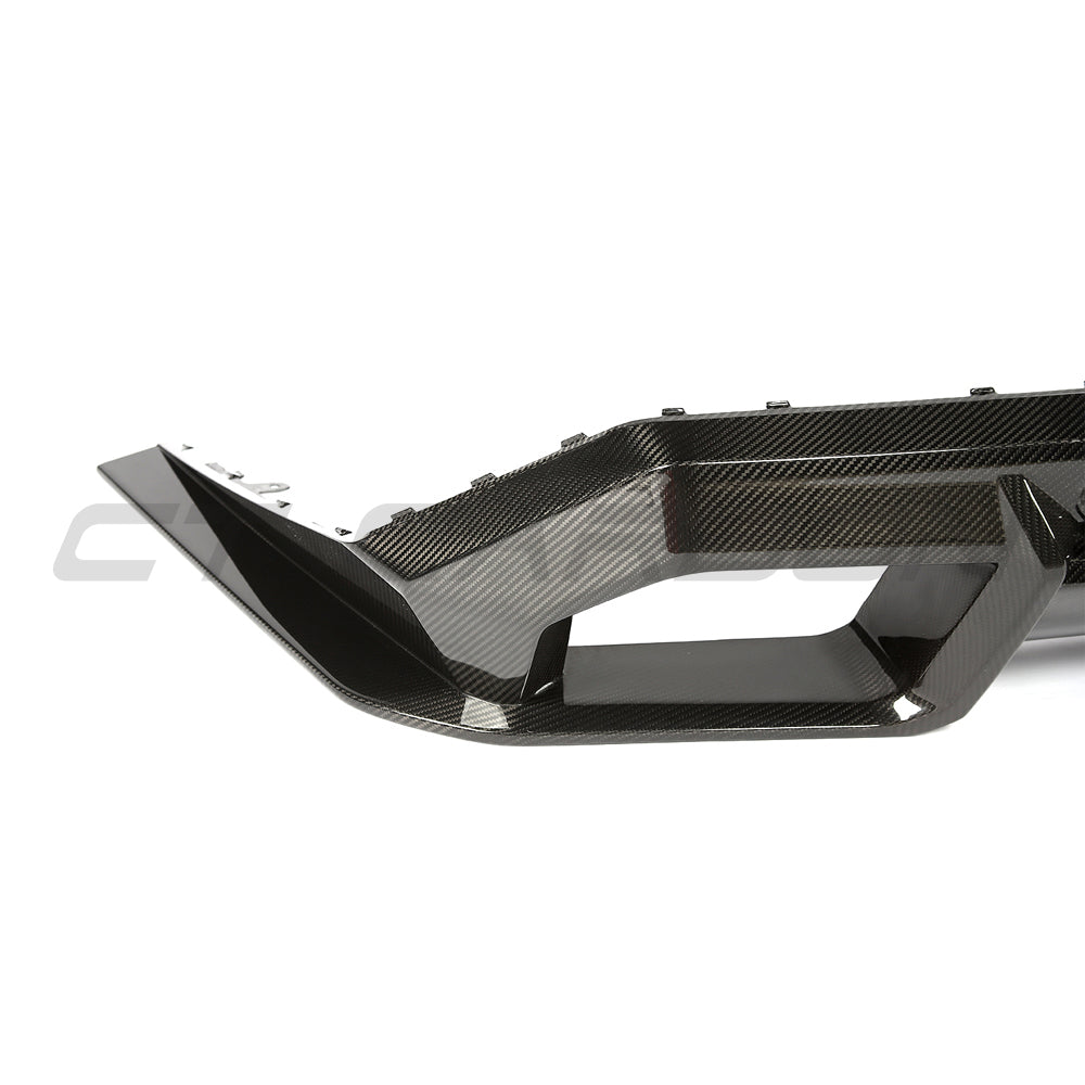 BMW G90 M5 & G99 M5 TOURING 2024+ CARBON FIBRE DIFFUSER - V1 - CT DESIGN