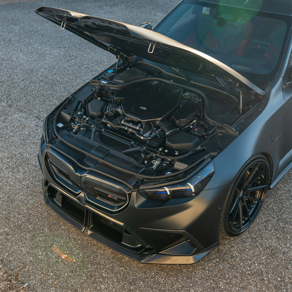BMW G90 M5 & G99 M5 TOURING 2024+ CARBON FIBRE ENGINE COVER - CT DESIGN