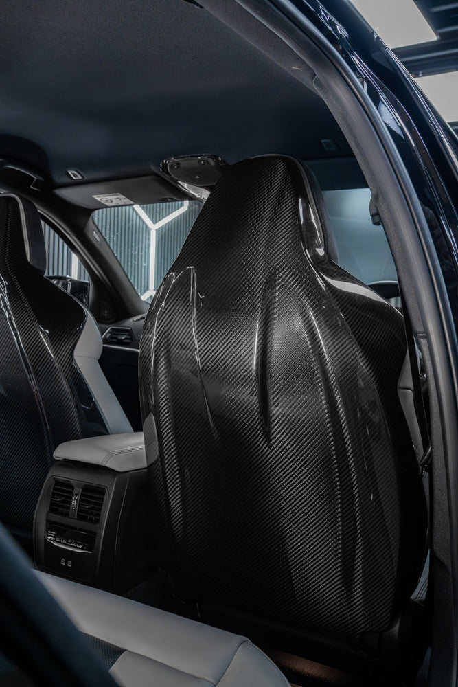 BMW GXX/F9X FULL CARBON FIBRE SEATS BACKS
