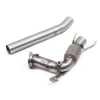 Cobra Exhausts - BMW M135i (F40) Front Downpipe Sports Cat / De-Cat To Cobra Sport Performance Exhaust Package