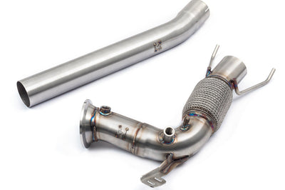 Cobra Exhausts - BMW M135i (F40) Front Downpipe Sports Cat / De-Cat To Cobra Sport Performance Exhaust Package