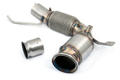 Cobra Exhausts - BMW M135i (F40) Front Downpipe Sports Cat / De-Cat To Standard Fitment Performance Exhaust