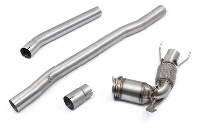 Cobra Exhausts - BMW M135i (F40) Front Downpipe Sports Cat / De-Cat To Cobra Sport Performance Exhaust Package