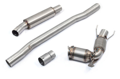 Cobra Exhausts - BMW M135i (F40) Front Downpipe Sports Cat / De-Cat To Cobra Sport Performance Exhaust Package