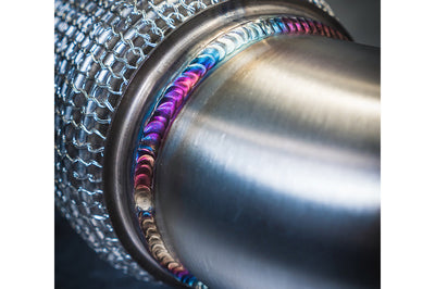 Cobra Exhausts - BMW M135i (F40) Front Downpipe Sports Cat / De-Cat To Cobra Sport Performance Exhaust Package