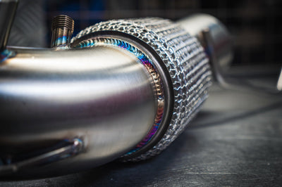 Cobra Exhausts - BMW M135i (F40) Front Downpipe Sports Cat / De-Cat To Standard Fitment Performance Exhaust