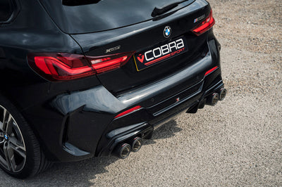 Cobra Exhausts - BMW M135i (F40) Quad Exit GPF/PPF Back M3 Style Performance Exhaust