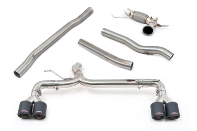 Cobra Exhausts - BMW M135i (F40) Venom Quad Exit Turbo Back M3 Style Race Box Delete Performance Exhaust