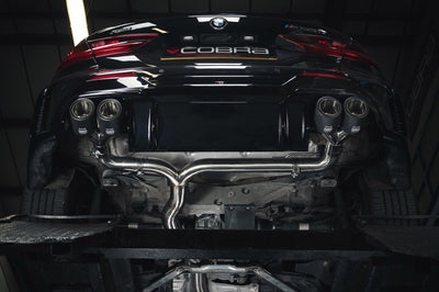 Cobra Exhausts - BMW M135i (F40) Venom Quad Exit M3 Style Race Box Delete Cat Back Performance Exhaust