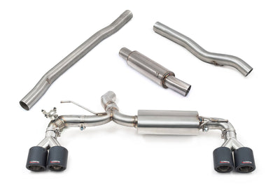 Cobra Exhausts - BMW M135i (F40) Quad Exit M3 Style Cat Back Performance Exhaust