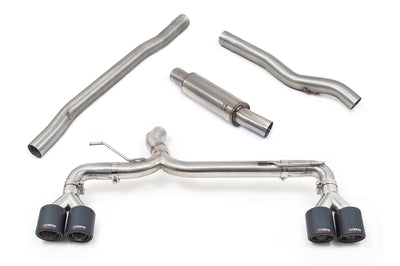 Cobra Exhausts - BMW M135i (F40) Venom Quad Exit M3 Style Race Box Delete Cat Back Performance Exhaust