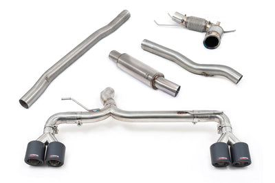 Cobra Exhausts - BMW M135i (F40) Venom Quad Exit Turbo Back M3 Style Race Box Delete Performance Exhaust