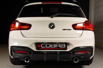 Cobra Exhausts - BMW F-Series OEM Style M Performance Larger 3.5" Slip-on Replacement Tips / Tailpipes