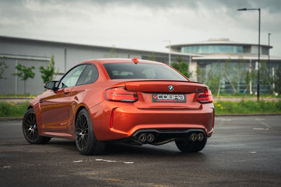Cobra Exhausts - BMW M2 Competition Venom Race Rear Axle Back (Back Box Delete) Performance Exhaust