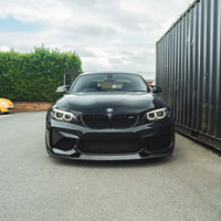 BMW M2 F87 N55(OG) 2015-2017 CARBON FIBRE SPLITTER - V2