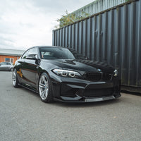 BMW M2 F87 N55(OG) 2015-2017 CARBON FIBRE SPLITTER - V2