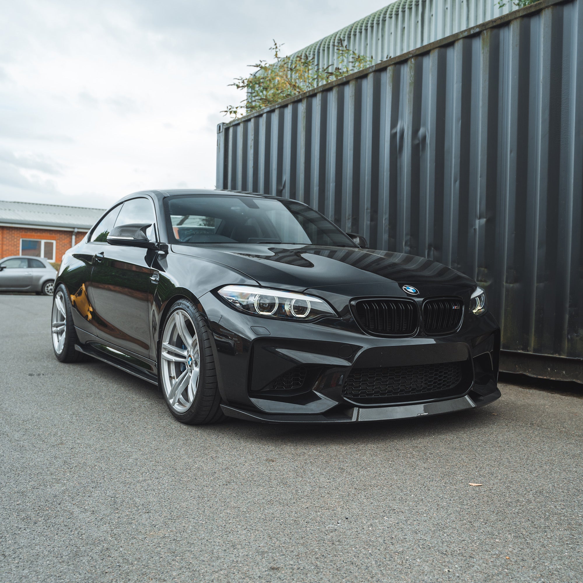 BMW M2 F87 N55(OG) 2015-2017 CARBON FIBRE SPLITTER - V2
